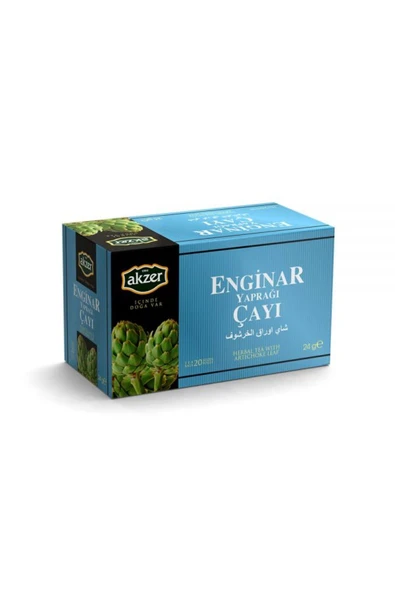 2'li Paket Enginar Yaprağı Çayı (2x20 Süzen Poşet)