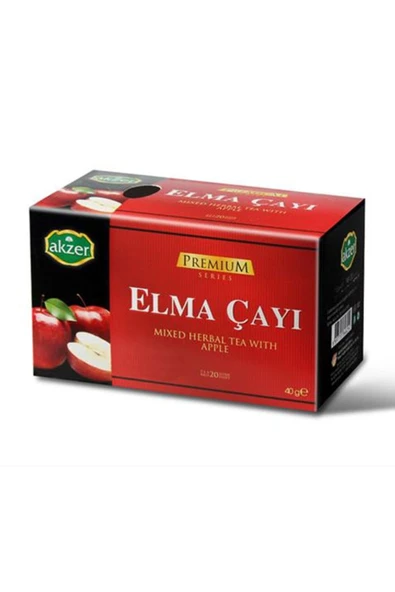 2'li Paket Elmalı Çay Premium (2x20 Süzen Poşet)