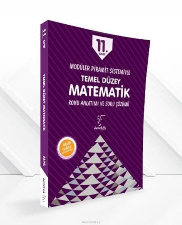 Karekök Yayınları 11.Sınıf Matematik Soru Bankası(Temel Düzey)