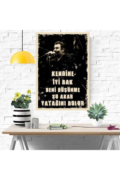 DURUSOY Ahşap Retro Mdf Poster , Komik Sözler , Duvar Yazıları , Manzara ,  Tarih , Edebiyat - Tbl346 - Resim 4