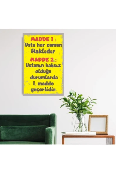 DURUSOY Ahşap Retro Mdf Poster , Komik Sözler , Duvar Yazıları , Manzara ,  Tarih , Edebiyat - Tbl0309 - 2
