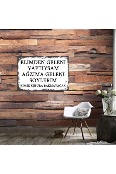 DURUSOY Ahşap Retro Mdf Poster , Komik Sözler , Duvar Yazıları , Manzara ,  Tarih , Edebiyat - Tbl0542 ürün görseli