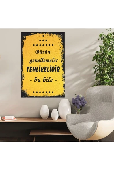 DURUSOY Ahşap Retro Mdf Poster , Komik Sözler , Duvar Yazıları , Manzara ,  Tarih , Edebiyat - Tbl0284 ürün görseli