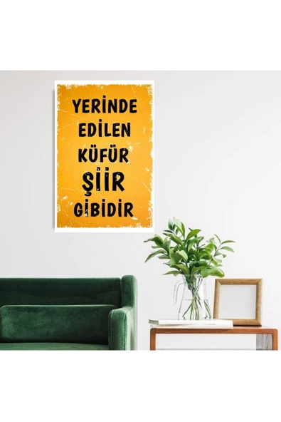 DURUSOY Ahşap Retro Mdf Poster , Komik Sözler , Duvar Yazıları , Manzara ,  Tarih , Edebiyat - Tbl0385 - Resim 2