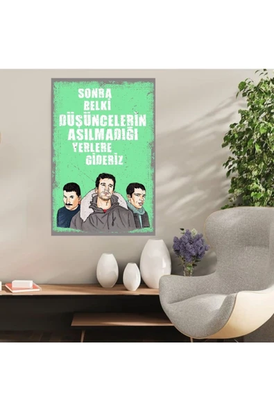 DURUSOY Ahşap Retro Mdf Poster , Komik Sözler , Duvar Yazıları , Manzara ,  Tarih , Edebiyat - Tbl0445 ürün görseli