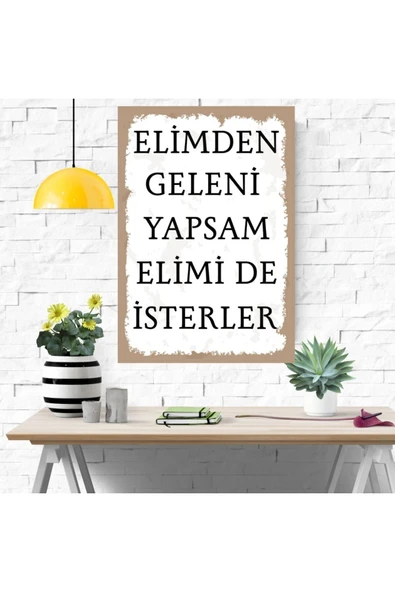 DURUSOY Ahşap Retro Mdf Poster , Komik Sözler , Duvar Yazıları , Manzara ,  Tarih , Edebiyat - Tbl0295 - Resim 4