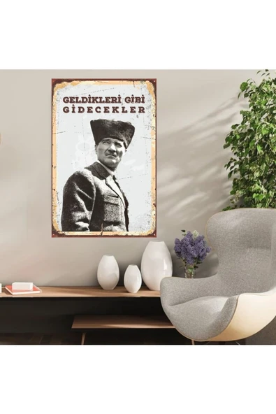 DURUSOY Ahşap Retro Mdf Poster , Komik Sözler , Duvar Yazıları , Manzara ,  Tarih , Edebiyat - Tbl0438 ürün görseli