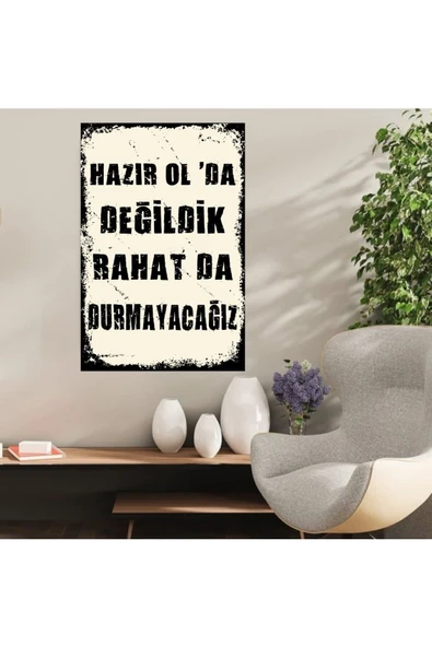 DURUSOY Ahşap Retro Mdf Poster , Komik Sözler , Duvar Yazıları , Manzara ,  Tarih , Edebiyat - Tbl0334