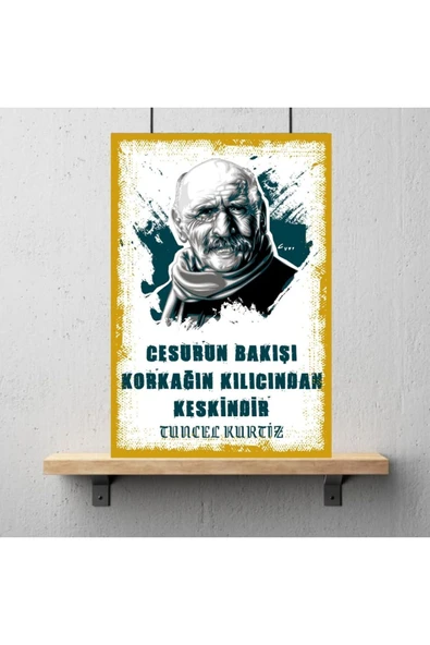 DURUSOY Ahşap Retro Mdf Poster , Komik Sözler , Duvar Yazıları , Manzara ,  Tarih , Edebiyat - Tbl0394 - Resim 3