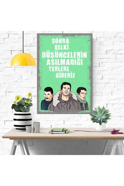 DURUSOY Ahşap Retro Mdf Poster , Komik Sözler , Duvar Yazıları , Manzara ,  Tarih , Edebiyat - Tbl0445 - Resim 4