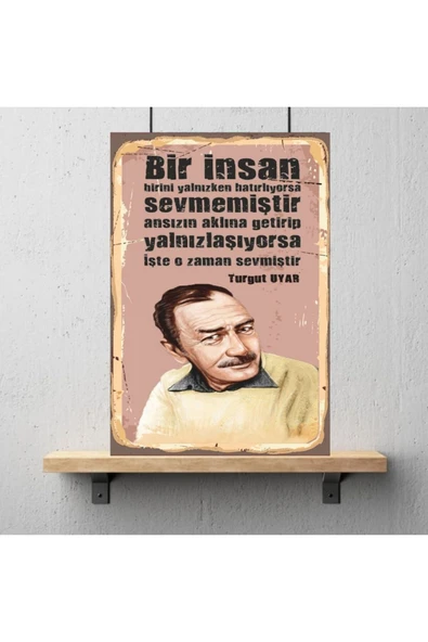 DURUSOY Ahşap Retro Mdf Poster , Komik Sözler , Duvar Yazıları , Manzara ,  Tarih , Edebiyat - Tbl0423 - Resim 3