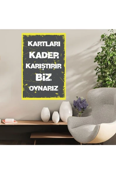 DURUSOY Ahşap Retro Mdf Poster , Komik Sözler , Duvar Yazıları , Manzara ,  Tarih , Edebiyat - Tbl0344