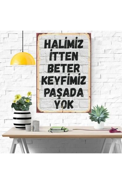 DURUSOY Ahşap Retro Mdf Poster , Komik Sözler , Duvar Yazıları , Manzara ,  Tarih , Edebiyat - Tbl0341 - Resim 4