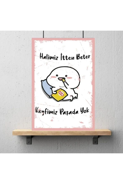DURUSOY Ahşap Retro Mdf Poster , Komik Sözler , Duvar Yazıları , Manzara ,  Tarih , Edebiyat - Tbl0302 - Resim 3