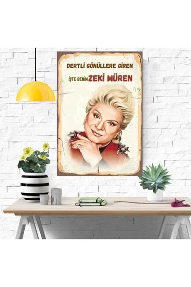 DURUSOY Ahşap Retro Mdf Poster , Komik Sözler , Duvar Yazıları , Manzara ,  Tarih , Edebiyat - Tbl0414 - Resim 4