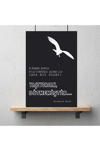 DURUSOY Ahşap Retro Mdf Poster , Komik Sözler , Duvar Yazıları , Manzara ,  Tarih , Edebiyat - Tbl0283 - Resim 3