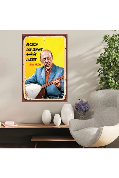 DURUSOY Ahşap Retro Mdf Poster , Komik Sözler , Duvar Yazıları , Manzara ,  Tarih , Edebiyat - Tbl0349 ürün görseli