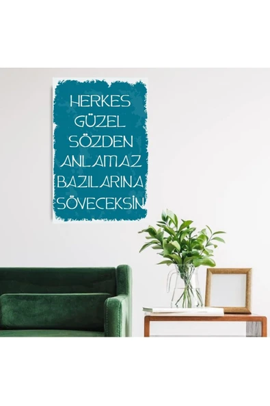 DURUSOY Ahşap Retro Mdf Poster , Komik Sözler , Duvar Yazıları , Manzara ,  Tarih , Edebiyat - Tbl0289 - Resim 2