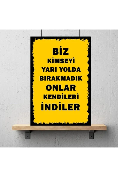 DURUSOY Ahşap Retro Mdf Poster , Komik Sözler , Duvar Yazıları , Manzara ,  Tarih , Edebiyat - Tbl0298 - 3