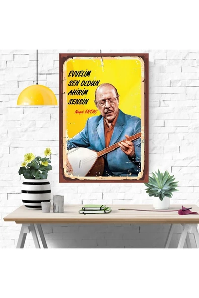 DURUSOY Ahşap Retro Mdf Poster , Komik Sözler , Duvar Yazıları , Manzara ,  Tarih , Edebiyat - Tbl0349 - Resim 4