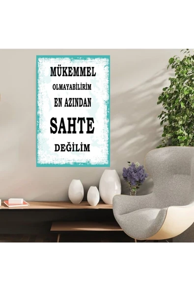 DURUSOY Ahşap Retro Mdf Poster , Komik Sözler , Duvar Yazıları , Manzara ,  Tarih , Edebiyat - Tbl0291 ürün görseli 1