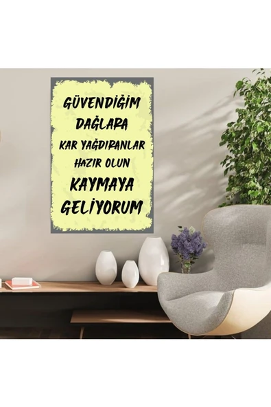 DURUSOY Ahşap Retro Mdf Poster , Komik Sözler , Duvar Yazıları , Manzara ,  Tarih , Edebiyat - Tbl0303