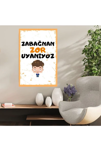 DURUSOY Ahşap Retro Mdf Poster , Komik Sözler , Duvar Yazıları , Manzara ,  Tarih , Edebiyat - Tbl00301 ürün görseli