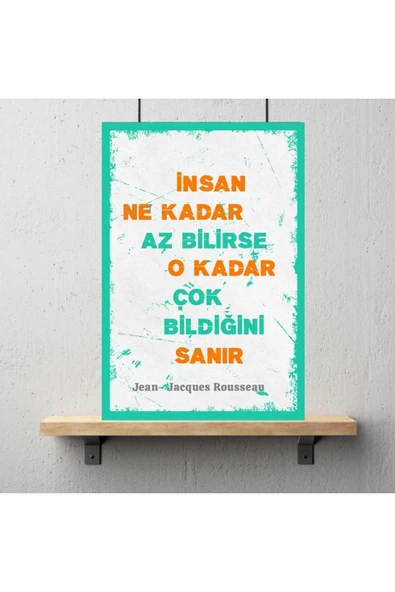 DURUSOY Ahşap Retro Mdf Poster , Komik Sözler , Duvar Yazıları , Manzara ,  Tarih , Edebiyat - Tbl0376 - Resim 3