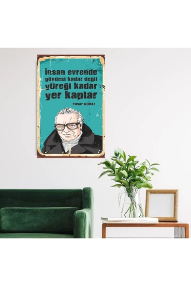 DURUSOY Ahşap Retro Mdf Poster , Komik Sözler , Duvar Yazıları , Manzara ,  Tarih , Edebiyat - Tbl0424 - Resim 2