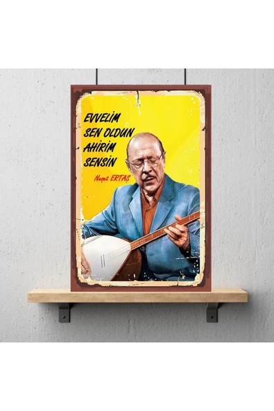 DURUSOY Ahşap Retro Mdf Poster , Komik Sözler , Duvar Yazıları , Manzara ,  Tarih , Edebiyat - Tbl0349 - Resim 3