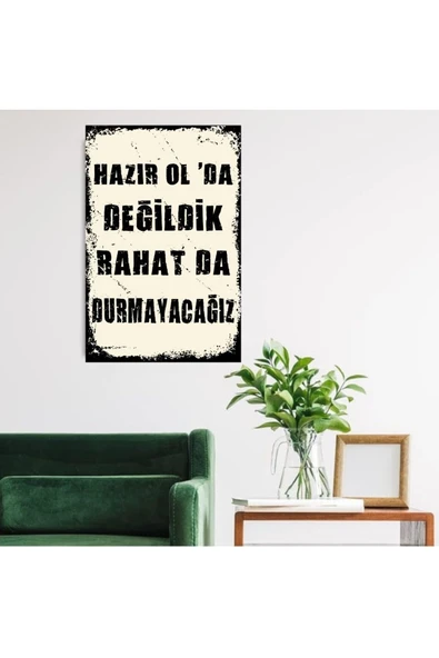 DURUSOY Ahşap Retro Mdf Poster , Komik Sözler , Duvar Yazıları , Manzara ,  Tarih , Edebiyat - Tbl0334 - Resim 2
