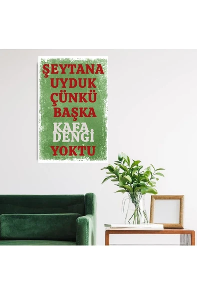 DURUSOY Ahşap Retro Mdf Poster , Komik Sözler , Duvar Yazıları , Manzara ,  Tarih , Edebiyat - Tbl0387 - Resim 2