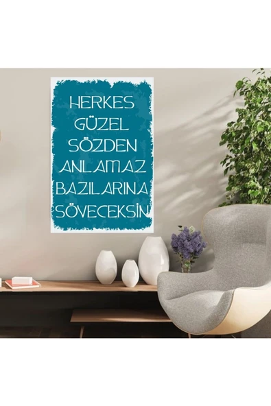 DURUSOY Ahşap Retro Mdf Poster , Komik Sözler , Duvar Yazıları , Manzara ,  Tarih , Edebiyat - Tbl0289