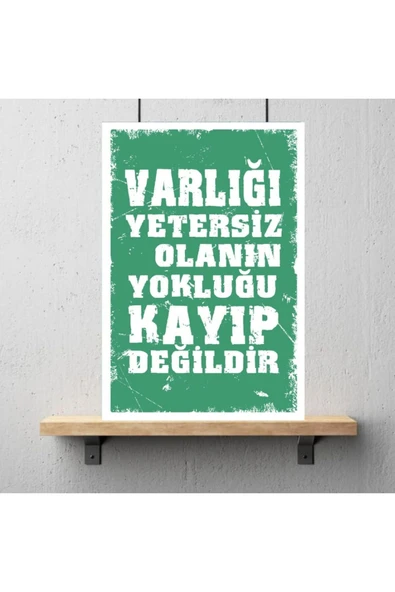 DURUSOY Ahşap Retro Mdf Poster , Komik Sözler , Duvar Yazıları , Manzara ,  Tarih , Edebiyat - Tbl0311 - 3