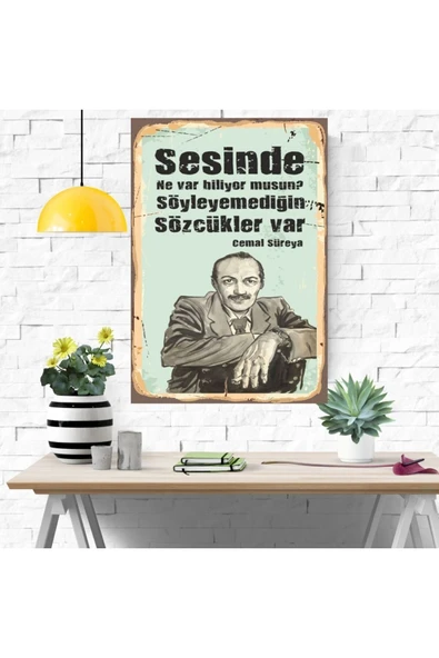 DURUSOY Ahşap Retro Mdf Poster , Komik Sözler , Duvar Yazıları , Manzara ,  Tarih , Edebiyat - Tbl0430 - Resim 4