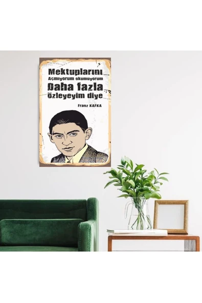 DURUSOY Ahşap Retro Mdf Poster , Komik Sözler , Duvar Yazıları , Manzara ,  Tarih , Edebiyat - Tbl0415 - Resim 2