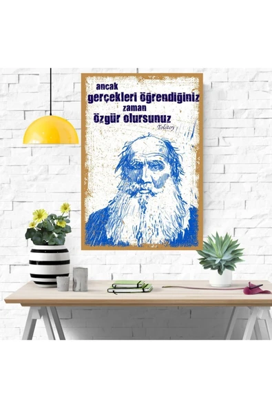 DURUSOY Ahşap Retro Mdf Poster , Komik Sözler , Duvar Yazıları , Manzara ,  Tarih , Edebiyat - Tbl0439 - Resim 4