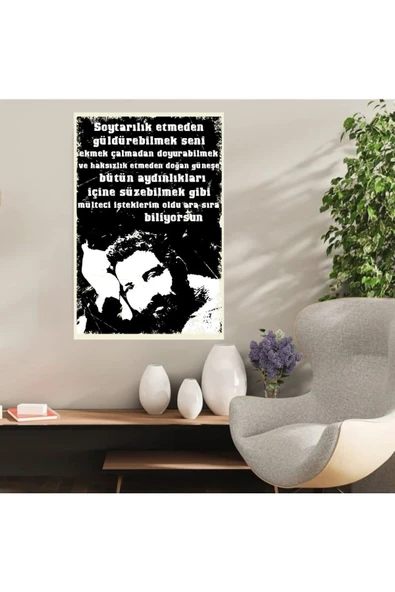 DURUSOY Ahşap Retro Mdf Poster , Komik Sözler , Duvar Yazıları , Manzara ,  Tarih , Edebiyat - Tbl0359