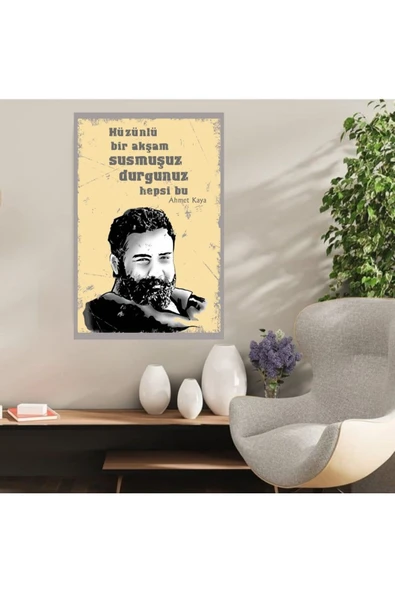 DURUSOY Ahşap Retro Mdf Poster , Komik Sözler , Duvar Yazıları , Manzara ,  Tarih , Edebiyat - Tbl0356