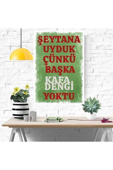 DURUSOY Ahşap Retro Mdf Poster , Komik Sözler , Duvar Yazıları , Manzara ,  Tarih , Edebiyat - Tbl0387 - Resim 4