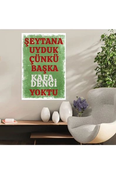 DURUSOY Ahşap Retro Mdf Poster , Komik Sözler , Duvar Yazıları , Manzara ,  Tarih , Edebiyat - Tbl0387