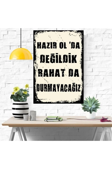 DURUSOY Ahşap Retro Mdf Poster , Komik Sözler , Duvar Yazıları , Manzara ,  Tarih , Edebiyat - Tbl0334 - Resim 4