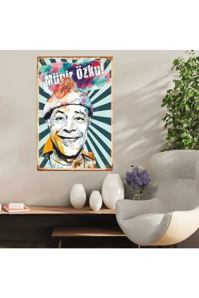 DURUSOY Ahşap Retro Mdf Poster , Komik Sözler , Duvar Yazıları , Manzara ,  Tarih , Edebiyat - Tbl0416