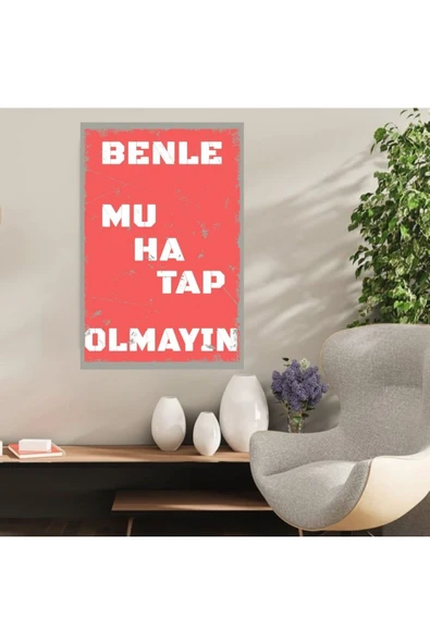 DURUSOY Ahşap Retro Mdf Poster , Komik Sözler , Duvar Yazıları , Manzara ,  Tarih , Edebiyat - Tbl0369