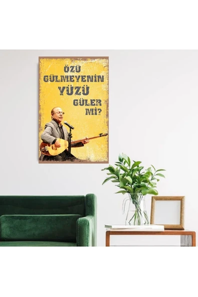 DURUSOY Ahşap Retro Mdf Poster , Komik Sözler , Duvar Yazıları , Manzara ,  Tarih , Edebiyat - Tbl0453 - 2