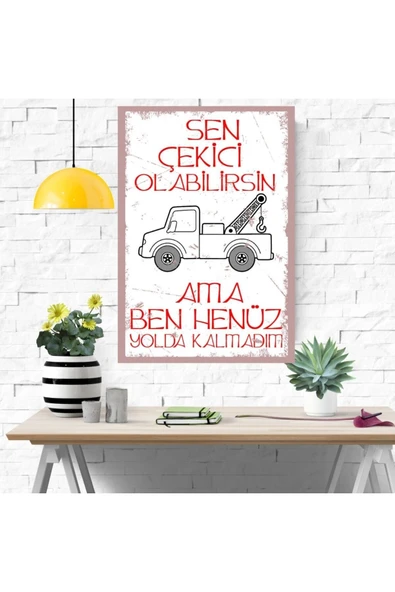 DURUSOY Ahşap Retro Mdf Poster , Komik Sözler , Duvar Yazıları , Manzara ,  Tarih , Edebiyat - Tbl0288 - 4