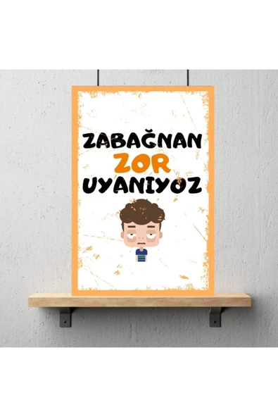 DURUSOY Ahşap Retro Mdf Poster , Komik Sözler , Duvar Yazıları , Manzara ,  Tarih , Edebiyat - Tbl00301 - Resim 3