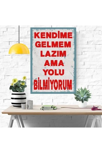 DURUSOY Ahşap Retro Mdf Poster , Komik Sözler , Duvar Yazıları , Manzara ,  Tarih , Edebiyat - Tbl0370 - Resim 4