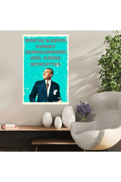 DURUSOY Ahşap Retro Mdf Poster , Komik Sözler , Duvar Yazıları , Manzara ,  Tarih , Edebiyat - Tbl0357
