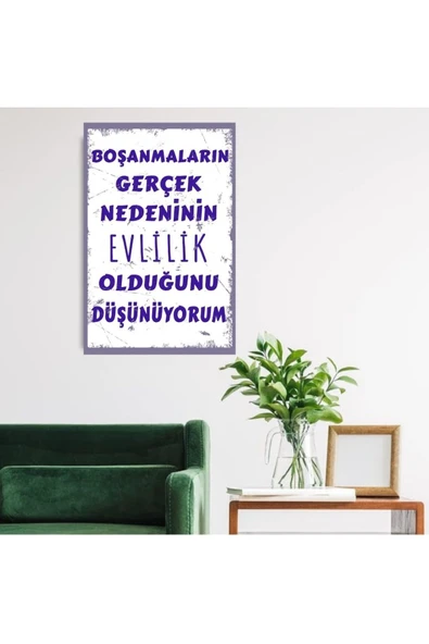 DURUSOY Ahşap Retro Mdf Poster , Komik Sözler , Duvar Yazıları , Manzara ,  Tarih , Edebiyat - Tbl0287 - Resim 2